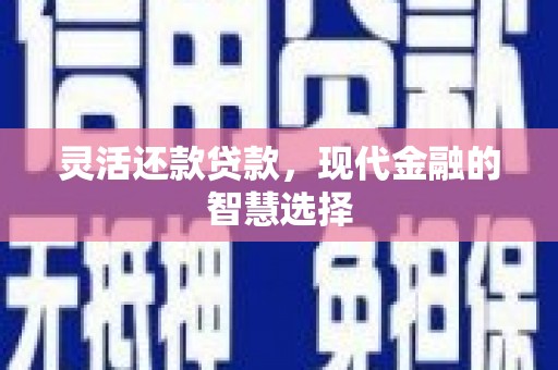 德宏灵活还款贷款，现代金融的智慧选择