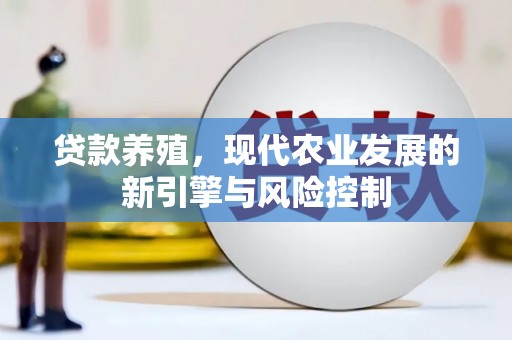 中正贷款养殖，现代农业发展的新引擎与风险控制