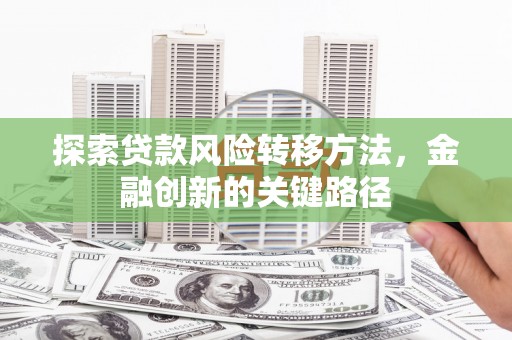 柳南探索贷款风险转移方法，金融创新的关键路径