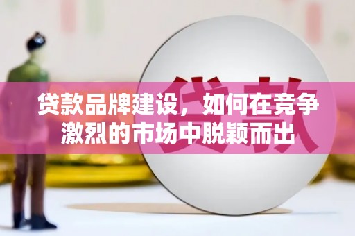 阳春贷款品牌建设，如何在竞争激烈的市场中脱颖而出