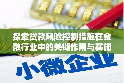 花莲探索贷款风险控制措施在金融行业中的关键作用与实施策略