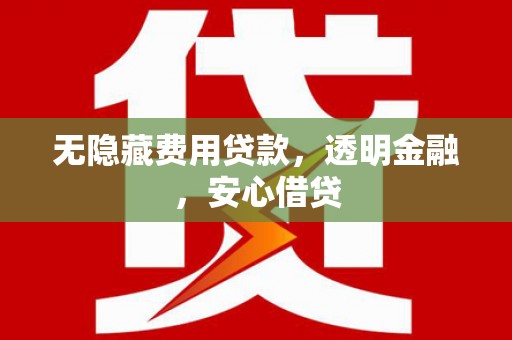 姚安无隐藏费用贷款，透明金融，安心借贷
