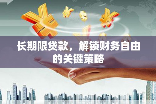 亭湖长期限贷款，解锁财务自由的关键策略