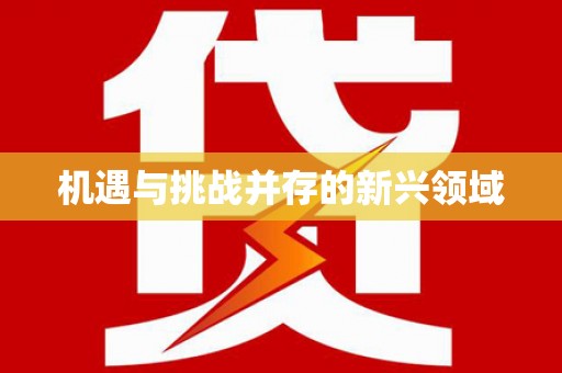 镇赉机遇与挑战并存的新兴领域